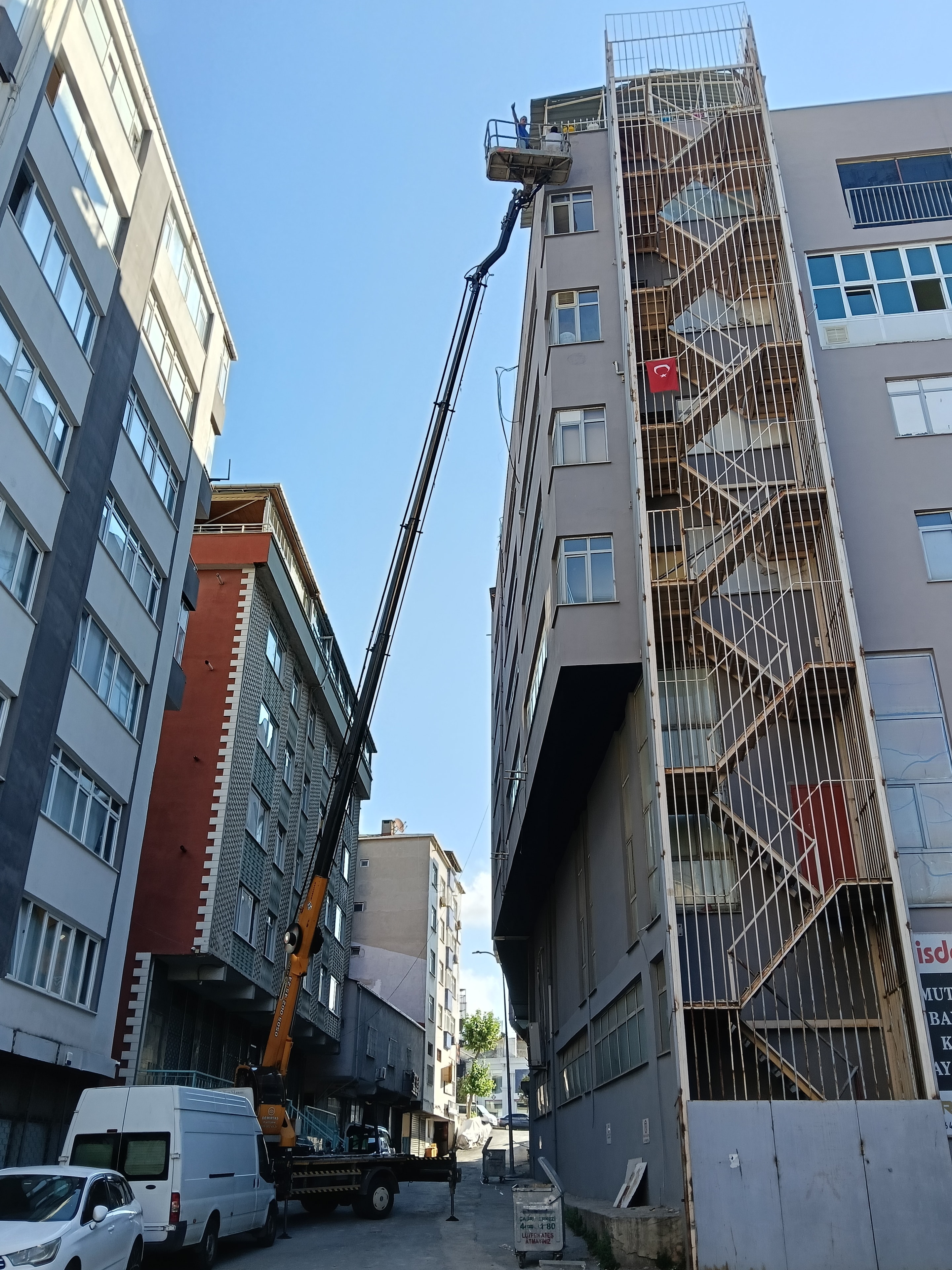 Yüksekte çalışma platformu